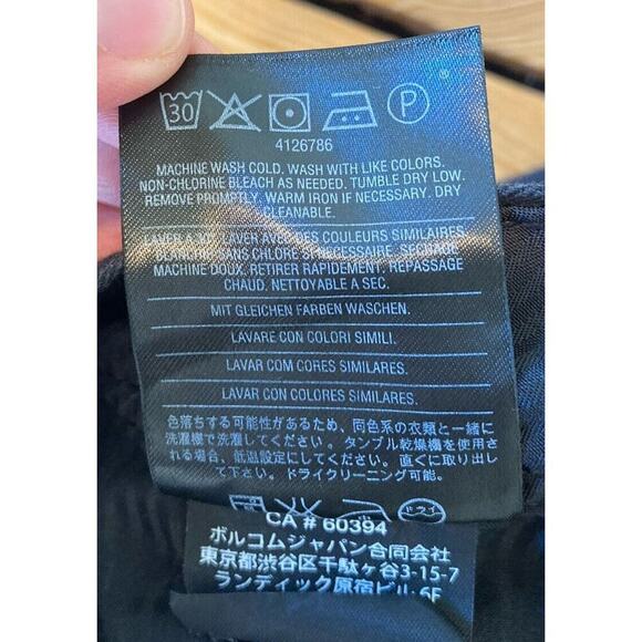 Volcom Chino Pants Size 28x28 Men’s Black - Picture 5 of 9